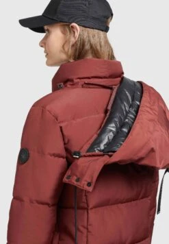 Khujo EuniceCappotto InvernaleRostrot Donna Cappotti KH121U168-G11 -Delem 01ce57be840f40c384b9753d2e5ddf13