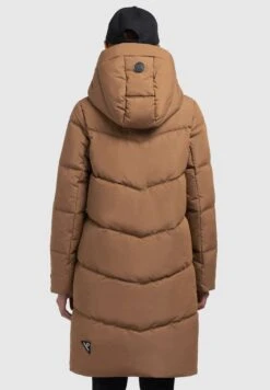 Khujo Limetta2Cappotto InvernaleHellbraun Donna Cappotti KH121U1A8-O12 -Delem 02f3600ef157450e89bd36a7e1a48396