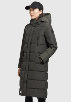 Khujo KleoCappotto InvernaleDunkeloliv Donna Cappotti KH121U15Q-N11 -Delem 0348a734dcf54546a7d94ced50b5f0da