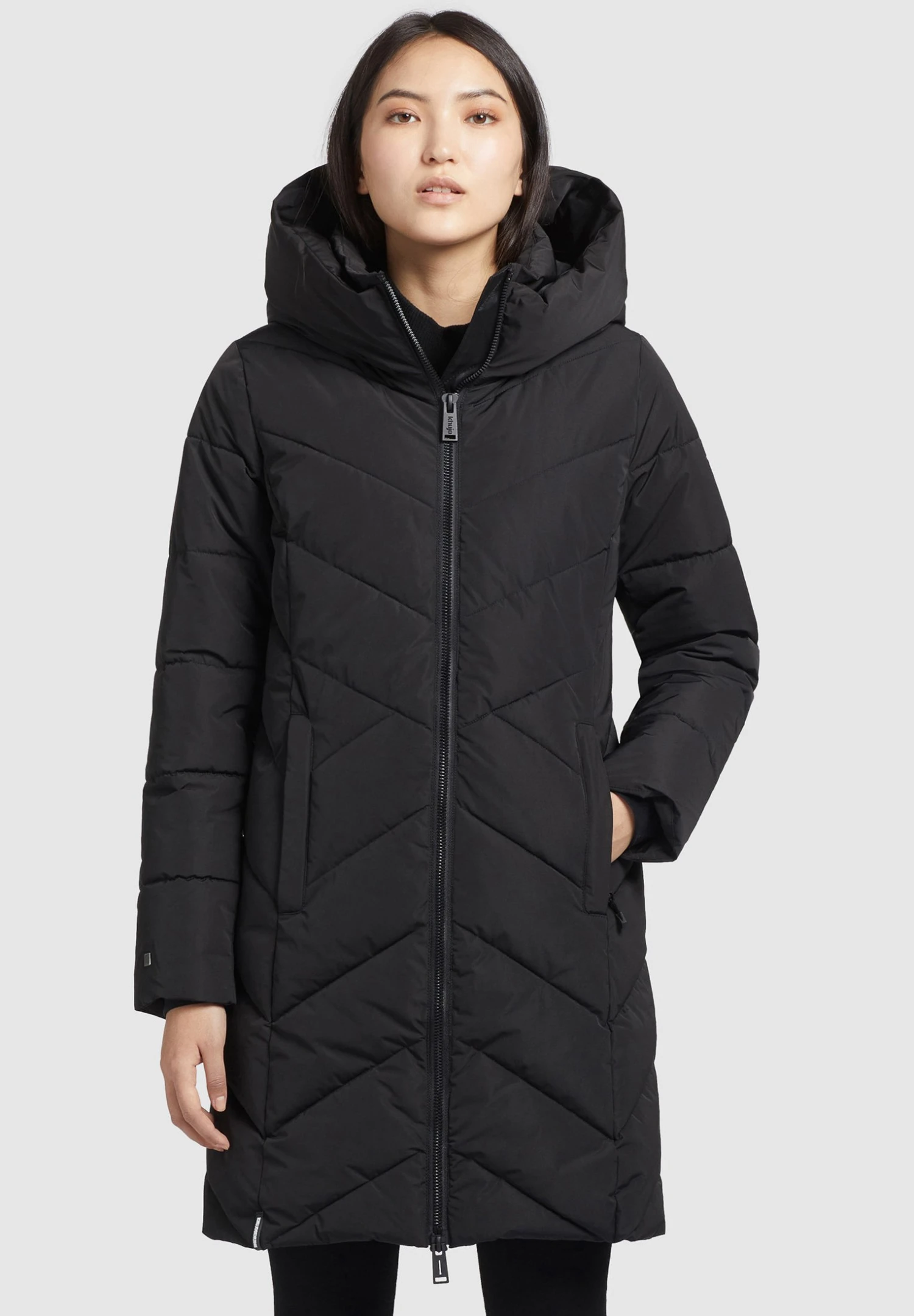 Khujo SuvaCappotto InvernaleSchwarz Donna Cappotti KH121U12O-Q11 4 Khujo SuvaCappotto InvernaleSchwarz Donna Cappotti KH121U12O-Q11 - immagine 4