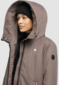 Khujo Mantel Yaak2 - Cappotto Invernale - Taupe -Delem 054a17e9c8044c409243b710d02c1152