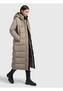 Khujo Cappotto InvernaleTaupe Hell Donna Cappotti KH121U1CU-O11 -Delem 0559e12c7f544cd2bb339a4430dc9288