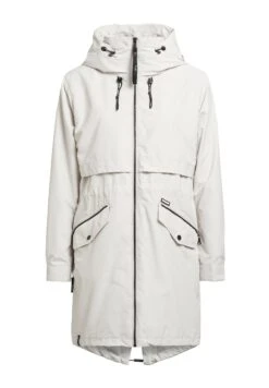 Khujo Ariana - Parka - Hellgrau -Delem 0573fae1821247c8b9012ab6f51ae057