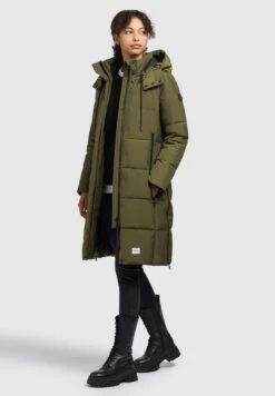 Khujo ViolaCappotto InvernaleOliv Donna Cappotti KH121U1AL-N11 -Delem 057a4025325b44c6b30261c71cf19897