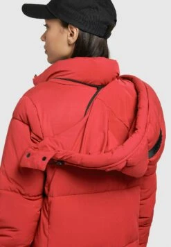 Khujo Cappotto InvernaleRot Donna Cappotti KH121U15P-G11 -Delem 06be310ffb2a4eb2a3c0c950e7edbdcc