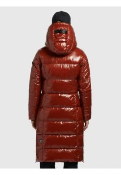 Khujo ShaneCappotto InvernaleRotbraun Donna Cappotti KH121U1CC-O11 -Delem 07e4fb3c00254e98a32edbbbe54457ce