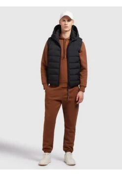 Khujo Weste Berd MattSmanicatoSchwarz Uomo Giacche KH122T0G5-Q11 -Delem 086246a53b34498d95a509e880f2354d