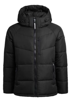 Khujo CroonGiacca InvernaleSchwarz Uomo Giacche KH122T0DM-Q11 -Delem 08ae5ca90de24bf09089a609059223d9