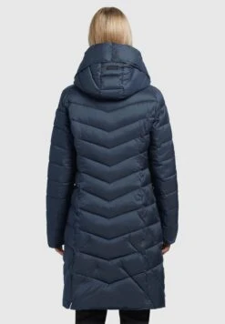 Khujo OdanaCappotto InvernaleDunkelblau Donna Cappotti KH121U15S-K11 -Delem 08c74a8afd224a7fa907b9b5febb331b