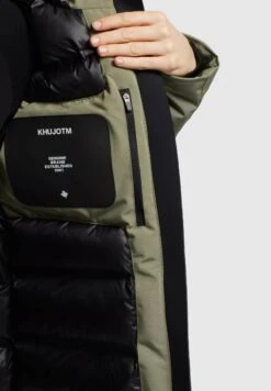 Khujo Viona4Cappotto InvernaleGraugrün Donna Cappotti KH121U1CS-M12 -Delem 08e85bd1b3414fbbbcf5599e77ece5cd