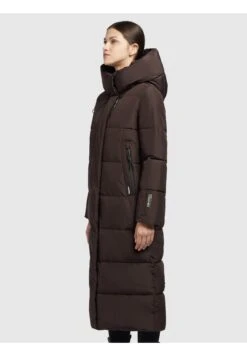 Khujo Soulani2Cappotto InvernaleDunkelbraun Donna Cappotti KH121U19Q-O11 -Delem 0a2c7367df464a288d076eb415930390