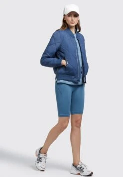 Khujo Leona - Giubbotto Bomber - Blau -Delem 0a6a0b3d770042bda5a33d0647ba470a