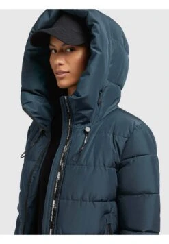 Khujo Jilias3Cappotto InvernaleDunkelblau Donna Cappotti KH121U19O-K11 -Delem 0a7628971aa14330b6160412f1280ace
