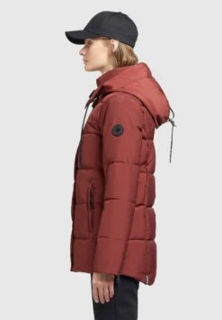 Khujo EuniceCappotto InvernaleRostrot Donna Cappotti KH121U168-G11 -Delem 0a96fd84755b49fb8e6f53dff092f036