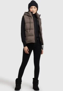 Khujo Eden MattSmanicatoTaupe Donna Giacche E Blazer KH121G0DP-B11 -Delem 0baeb42195104893b3cd4459c9d2d6c4