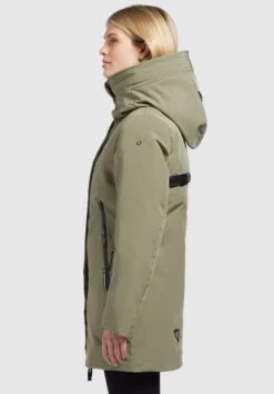 Khujo Viona4Cappotto InvernaleGraugrün Donna Cappotti KH121U1CS-M12 -Delem 0bf57cde3f6f440ca6ec861b26576133