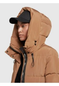 Khujo SoulaniCappotto InvernaleOcker Donna Cappotti KH121U13U-E11 -Delem 0c068ea63b044464aa806a82a2a0f6ab