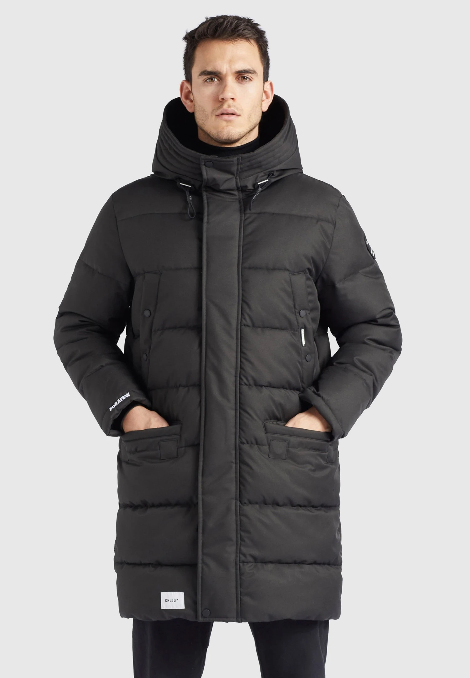 Khujo TawaiCappotto InvernaleDunkelgrau Uomo Cappotti KH122T0CX-C11 1 Khujo TawaiCappotto InvernaleDunkelgrau Uomo Cappotti KH122T0CX-C11