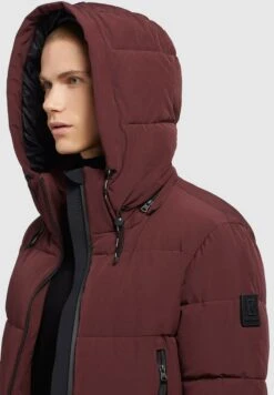 Khujo Turrel - Giacca Invernale - Weinrot -Delem 0cedbeb7ed69446ea60790e333a6e7b9