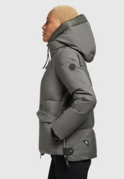 Khujo JapuraGiacca InvernaleDunkeloliv Donna Giacche E Blazer KH121U167-N11 -Delem 0d04bf62457b44c299a92de0bbcc4ea2