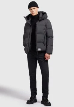 Khujo Wesh - Giacca Invernale - Dunkelgrau -Delem 0da50fe0e3c541a3a2145c352b0bf785