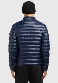 Khujo Joko ShinyGiacca InvernaleDunkelblau Uomo Giacche KH122T0G2-K11 -Delem 0df467e827084630892c7d0f6cdd0f48