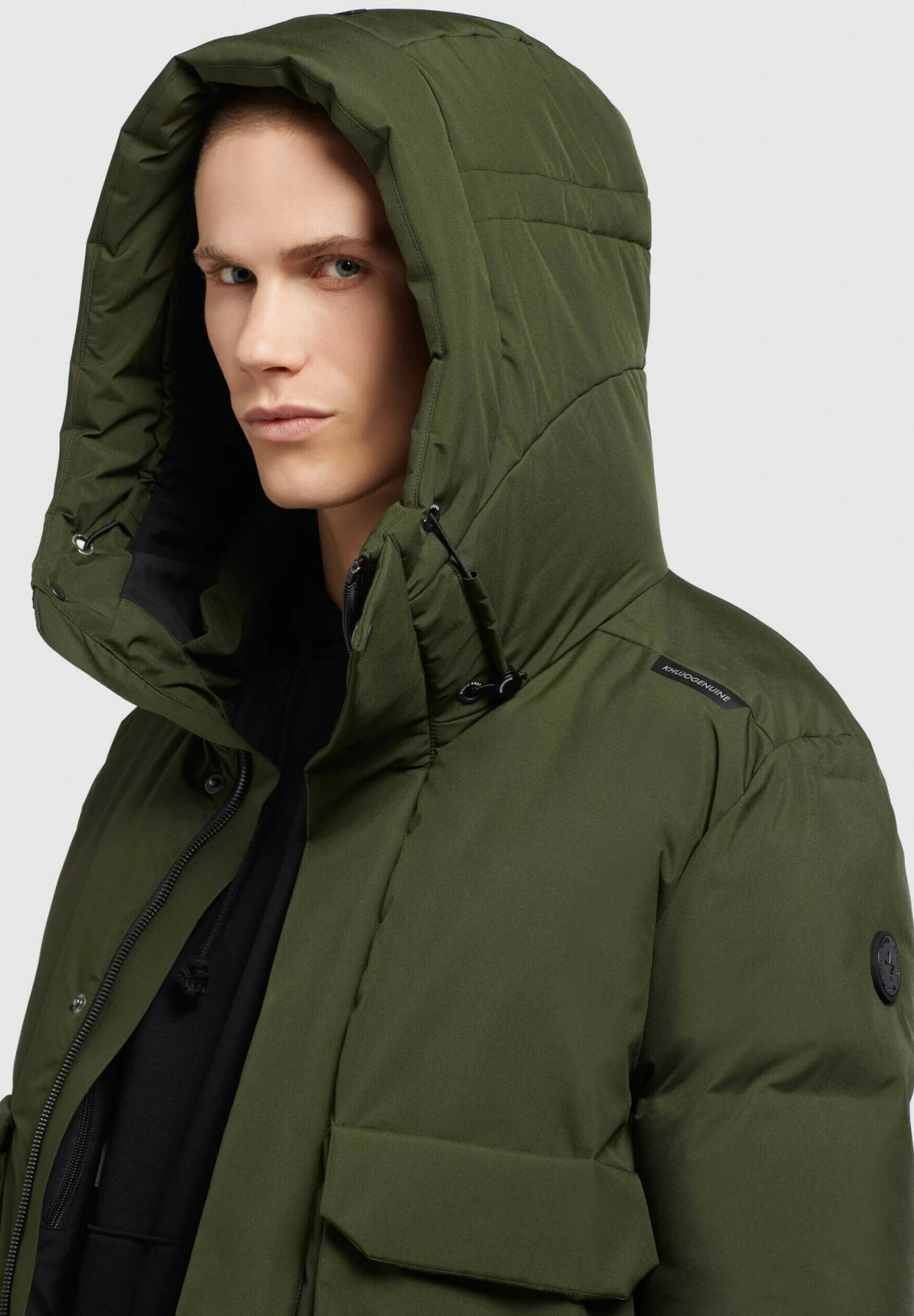 Khujo HintoGiacca InvernaleOliv Uomo Giacche KH122T0G0-N12 4 Khujo HintoGiacca InvernaleOliv Uomo Giacche KH122T0G0-N12 - immagine 4