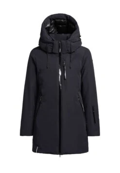Khujo FranCappotto InvernaleDunkelblau Donna Cappotti KH121U1CY-K11 -Delem 0f0a58e029024b34b19f07e1bb538750