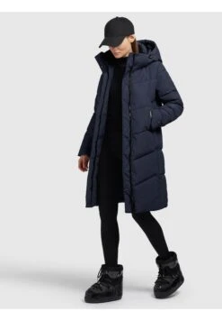 Khujo Limetta2Cappotto InvernaleDunkelblau Donna Cappotti KH121U1A8-K11 -Delem 0f31a5874db24fc48d39e149acd65b3e