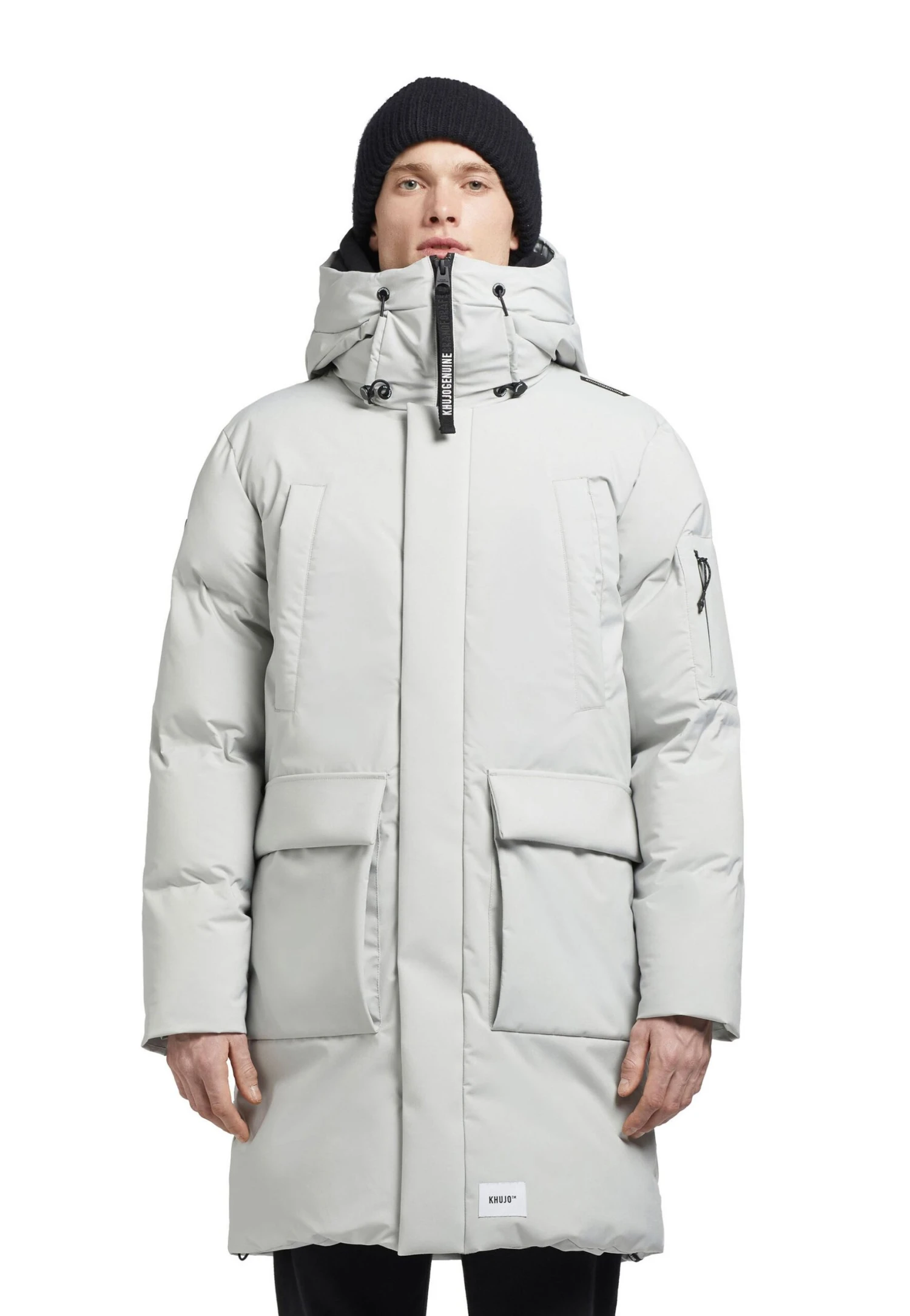 Khujo ChesterCappotto InvernaleHellgrau Uomo Cappotti KH122T0DG-C11 8 Khujo ChesterCappotto InvernaleHellgrau Uomo Cappotti KH122T0DG-C11 - immagine 8