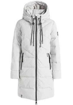 Khujo Elessa2Cappotto InvernaleHellgrau Donna Cappotti KH121U103-C11 -Delem 0fc616d20c2641eba14b55d10cbc8a70