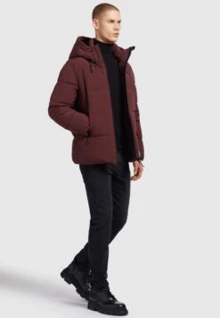 Khujo Turrel - Giacca Invernale - Weinrot -Delem 103974bf1b3841208ac3666fbe6ce77d