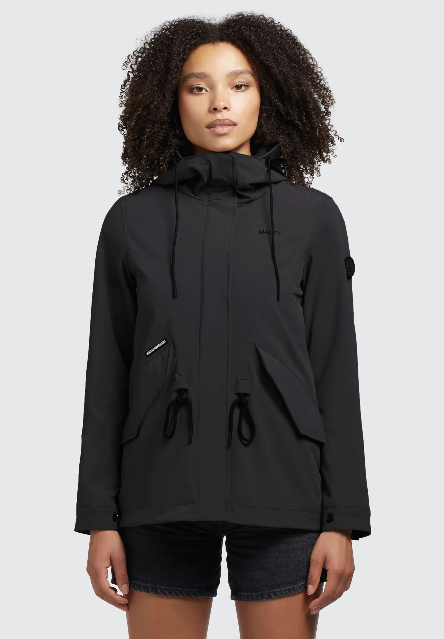 Khujo GammiGiacca Da Mezza StagioneSchwarz Donna Giacche E Blazer KH121G0EB-Q11 1 Khujo GammiGiacca Da Mezza StagioneSchwarz Donna Giacche E Blazer KH121G0EB-Q11