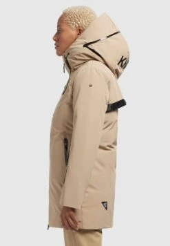Khujo FranCappotto InvernaleBeige Donna Cappotti KH121U1CY-B11 -Delem 11059dbac9b749bfbc18196ee17d2b0c