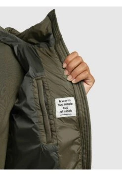 Khujo SarabiGiacca InvernaleKhaki Donna Giacche E Blazer KH122T0DT-N11 -Delem 112ed4c22aaa4c9e9abb322eac300525