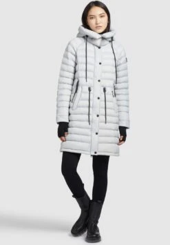 Khujo Mantel Niana ShineCappotto InvernaleHellgrau Donna Cappotti KH121U0YO-C11 -Delem 11585738fbfa48349d238170b36c0cfd
