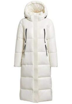 Khujo Lucia ShinyCappotto InvernaleNaturweiß Donna Cappotti KH121U1AH-A11 -Delem 128fd97760584ac4b5ba33083c4f9325