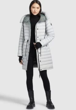 Khujo Mantel Niana ShineCappotto InvernaleHellgrau Donna Cappotti KH121U0YO-C11 -Delem 131135a84bbb48229c29e00e6d6dcb0e