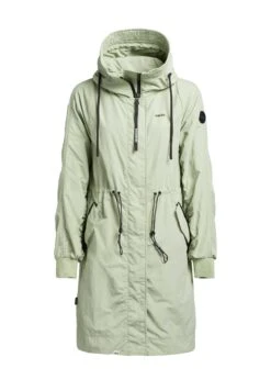 Khujo Silica - Parka - Blassgrün -Delem 13d378a9eb4c475481b99bd6024d44a7