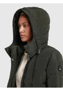 Khujo CupsCappotto InvernaleDunkelgrun Donna Cappotti KH121U14T-M11 -Delem 14804202c55a4279b8abb1c9d5c8576d