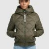 Khujo SarabiGiacca InvernaleKhaki Donna Giacche E Blazer KH122T0DT-N11