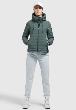 Khujo Lovina MattGiacca Da Mezza StagioneKupfergrün Donna Giacche E Blazer KH121U180-L11 -Delem 152271c6b3e84bebb61df77aad303933