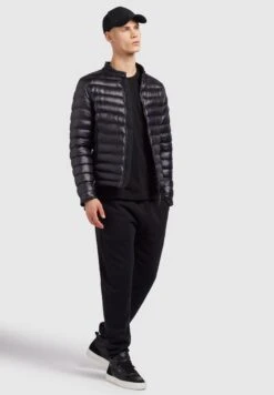 Khujo Joko ShinyGiacca InvernaleSchwarz Uomo Giacche KH122T0G2-Q11 -Delem 15861001e3504e159a235cd7f8026739