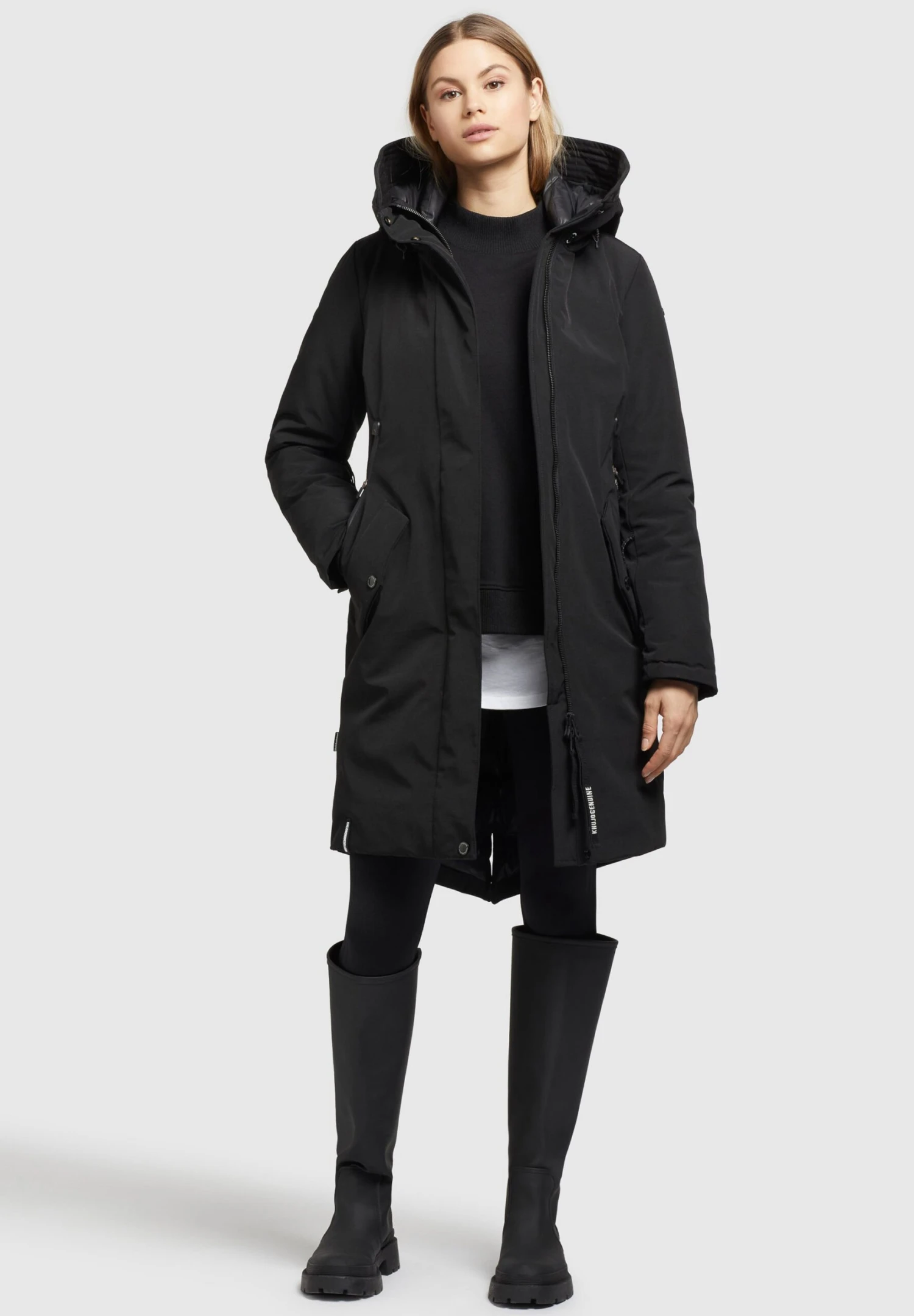 Khujo CharlynCappotto InvernaleSchwarz Donna Cappotti KH121U155-Q11 2 Khujo CharlynCappotto InvernaleSchwarz Donna Cappotti KH121U155-Q11 - immagine 2