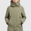 Khujo Viona4Cappotto InvernaleGraugrün Donna Cappotti KH121U1CS-M12