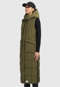 Khujo EloraSmanicatoOliv Donna Giacche E Blazer KH121G0EC-N11 -Delem 1640cb39ef8b4da28d55f001136d435e