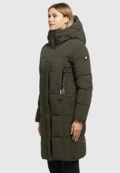 Khujo NamitaCappotto InvernaleDunkelgrün Donna Cappotti KH121U14Z-M11 -Delem 167baf41086f4132b3241a2e0a60103e