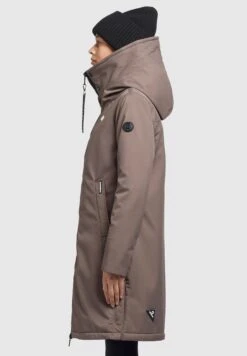 Khujo Mantel Yaak2 - Cappotto Invernale - Taupe -Delem 172d6f249f0a4adab81d196f5253788a