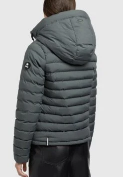 Khujo Lovina3 MattGiacca InvernaleGrün Donna Giacche E Blazer KH121U19H-M11 -Delem 172dbb2447a444e8a128fde62cbd050e