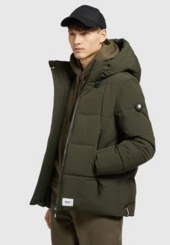 Khujo TurrelGiacca InvernaleDunkelgrün Uomo Giacche KH122T0DW-M11 -Delem 178fdcb4c06444a69e924a5504c4067d